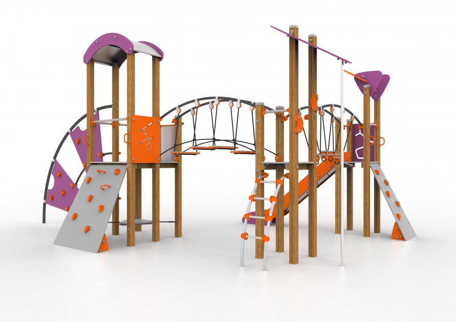 Galopín Playgrounds | Galopín Products - AF005-c2 - Fusion